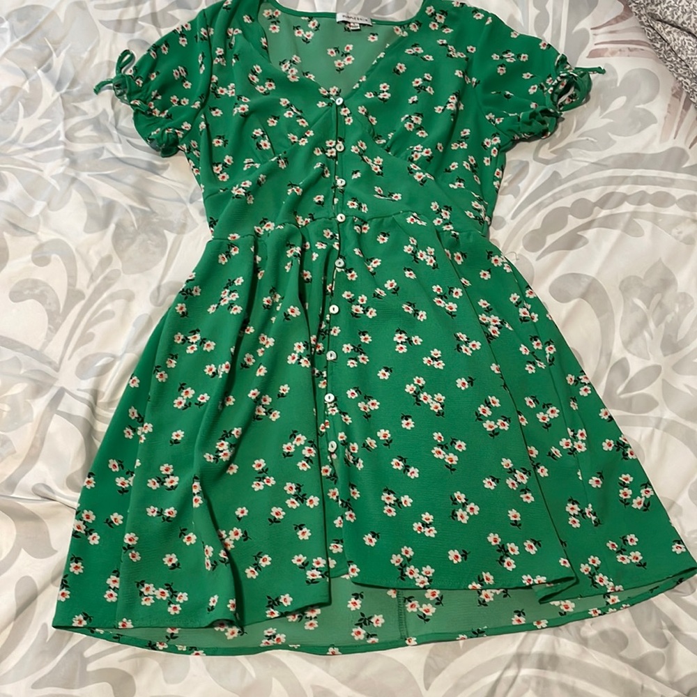 Floral skater dress